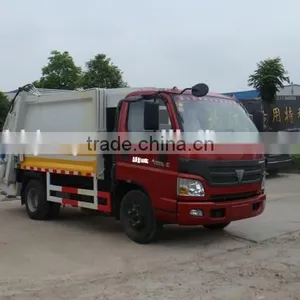 FOTON 4X2 8-10 CBM Garbage Compactor Truck thumbnail-1
