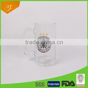 Glass Mug Glass Beer Mugs With Handles Tumbler Glass Mug thumbnail-2