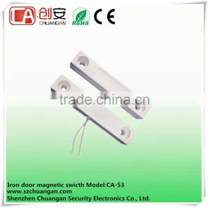 Metal Door Use NO NC Surface Mount Wired Iron Door Magnetic Cotact Switch thumbnail-1