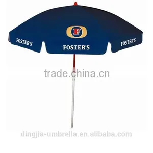 Plastic Handle Promotional Advertising Beach Umbrella thumbnail-1