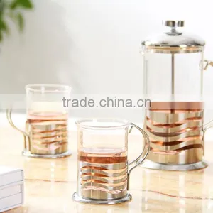 Cheap 600ml Stainless Steel Metal Type French Coffee Maker Press thumbnail-4