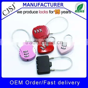 Free Sample!! OEM Factory Wholesale Password Lock for Luggage Bag thumbnail-2