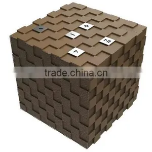 Free Shipping Output 8W Subwoofer Speaker Rubik's Cube Style Portable Wireless Bluetooth Speaker thumbnail-4