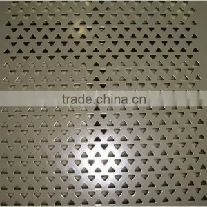 304 Stainless Steel Round Hole Punched Metal Sheet thumbnail-1