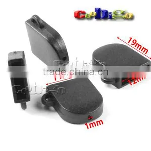1mm Mini Black U-Shaped Phone Decor Strap Hole Buckle For Phone Accessories #FLS122 thumbnail-1
