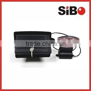 Turnable Screen Monitor Built in Headrest for Taxi Advertisement With Body Sensor thumbnail-3