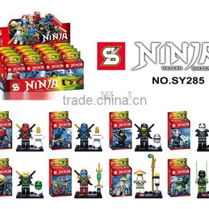 SY285 Kai Jay Zane Cole Ninjiago 8pcs Building Block Sets thumbnail-1