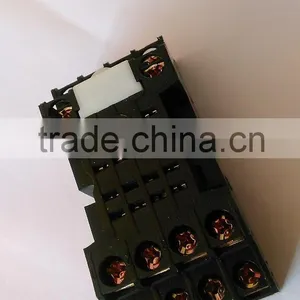 Kontron 12A 4C Contact Din Rail PYF14.5AE With Clip Relay Socket thumbnail-1
