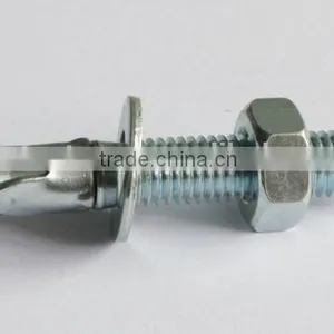 Carbon Steel Wedge Anchor Blue White Zinc thumbnail-1
