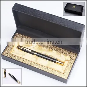 Wedding Favors Black Pen With Letter Remember Gift Metal Pen With Leather Box thumbnail-3