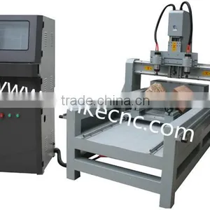 DSP Control 4 Axis Cnc Router Machine Gunstock Carving Machine 3D CNC Router thumbnail-6