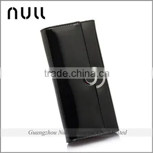 High Quality Designer Ladies Wallet Case Cell Phone Case Gary Leather Wallet thumbnail-2