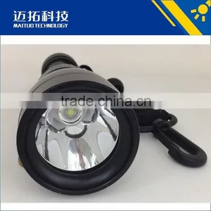 High Power 10Watt Aluminium Diving LED Flashlight Rechargeable Torch thumbnail-2