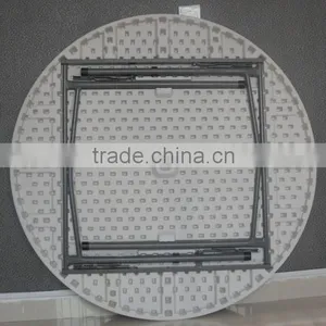 Hongma Plastic Round Folding Table thumbnail-1