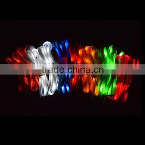Many Models Fashion LED Glow Shoelaces for Party Nylon thumbnail-4