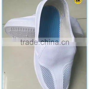Good Quality White Color Canvas Upper PVC Outsole Pvc Esd Shoes thumbnail-3