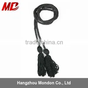 Graduation Honor Cord Single Color in Black thumbnail-1
