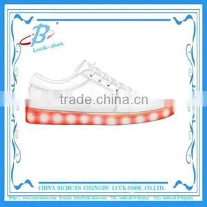 Popular LED Unisex Skate Shoe Custom Casual Shoe 2016New Design Shoe thumbnail-1