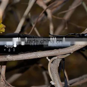 Hot Sale V2-858 18650 Battery Rechargeable Long Distance Torch Xm-l T6 Led Waterproof Battery Operated Lights thumbnail-6