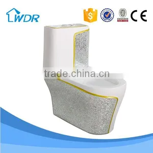 Design New Innovative Products 2015 Paste Glass Gold Toilet thumbnail-1