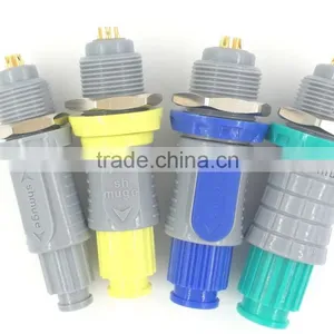 M13 Plastic Push-pull Self-latching Connector thumbnail-1