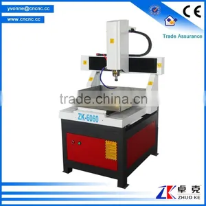Working Table Moving DSP Controller Mini Milling Machine For Metal ZK-6060 600*600mm thumbnail-2