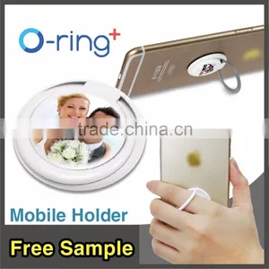 O-ring+ Cheap Plastic FInger Ring Holder Ring Stand for Mobile Phone thumbnail-1