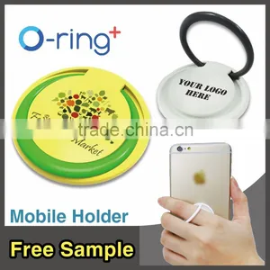 O-ring+ Cheap Reusable Sticky Plastic Finger Ring Holder For Cell Phone thumbnail-4