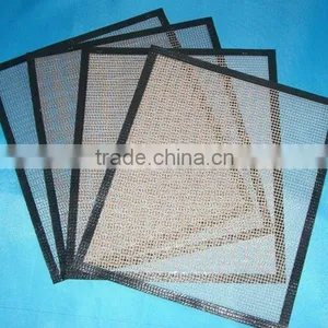 Non-stick Oven Mesh Baking Sheet - Heat Resistant Mesh Grid Sheet Fit for Cooking Pizza, Crisp Chips thumbnail-3