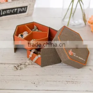 Multifunctional Treasure Box for Rings, Earrings, Necklace, Bracelet, Etc. thumbnail-1
