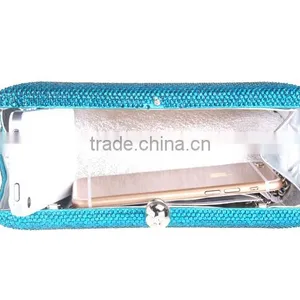 Jewelly Diamond Purse Crystal And Rhinestone Evening Bags Crystal And Pearl Evening Bags thumbnail-6