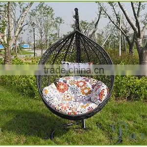 Modern Retro Hanging Moon Ball Chair thumbnail-1
