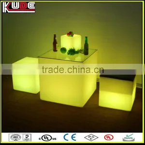 Magic 3D LED Cube RGB Colors Lighting Changing LED Bar Cube Stool For Sitting thumbnail-5