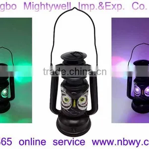 Halloween Lantern Creative Colourful LED Novelty Owl Camping Light thumbnail-4