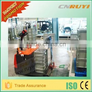 Standing Workshop Warehouse Use Electric Material Towing Truck Quality Choice thumbnail-1