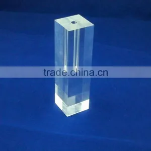 Flower Vase Insert of Hollow Acrylic Block thumbnail-3