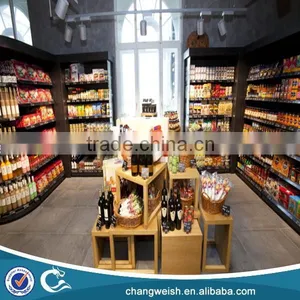 Wood Bottle Display Rack and Beer Rack Display Shelf thumbnail-1