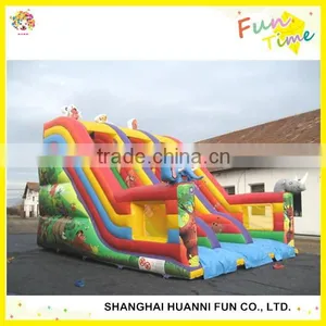 New China Guangzhou Inflatable Water Slide With Pool Price thumbnail-4
