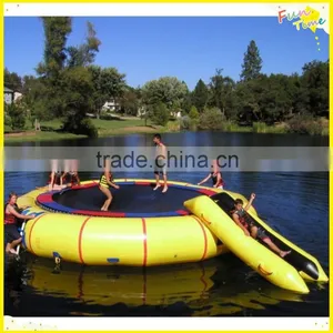 Summer Fun Slide and Inflatable Water Trampolines Jumper thumbnail-1