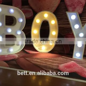 Direct Manufacture of Illuminated Sign Letter Light Marquee Letters Light for Decoration thumbnail-1