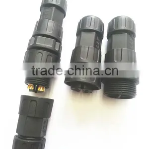 Waterproof Bulkhead Electrical Connector With 4 Pins thumbnail-1