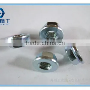 Hexagon Nuts With Flange and High Quality thumbnail-2
