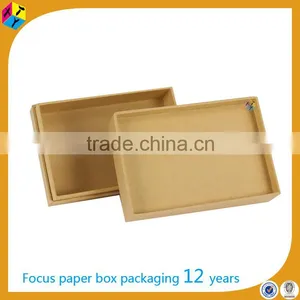 Recycled Brown Kraft Paper Storage Cardboard Boxes thumbnail-6