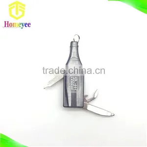 Bottle Shapee Keychain Knife For Promotion Gift thumbnail-2