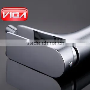 Deck Mounted Single Lever Bathroom Bidet Faucet Chrome Bidet Mixer thumbnail-2