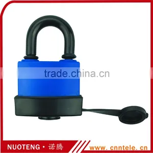 Curved Plastic Dustproof and Waterproof Cover Laminated Padlock thumbnail-1