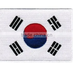 Wholesale Korea Flag Embroidery Badge thumbnail-1