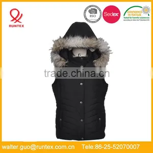 Runtex Ladies Padded Jackets Without Sleeves RLJ079 thumbnail-1