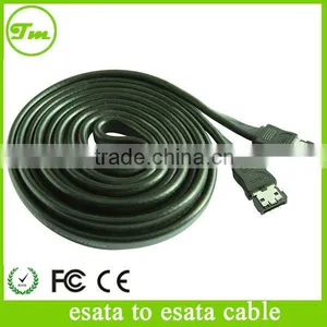 6' ESATA 7 PIN HOT SWAPPING CABLE EXTERNAL HARD DRIVE ENCLOSURE SERIAL ATA CORD thumbnail-1