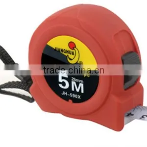 New Design Steel Measuring Tape With Elastic Painting Case Hot Sold in India Market thumbnail-1